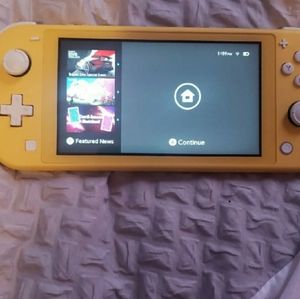 Nintendo switch yellow